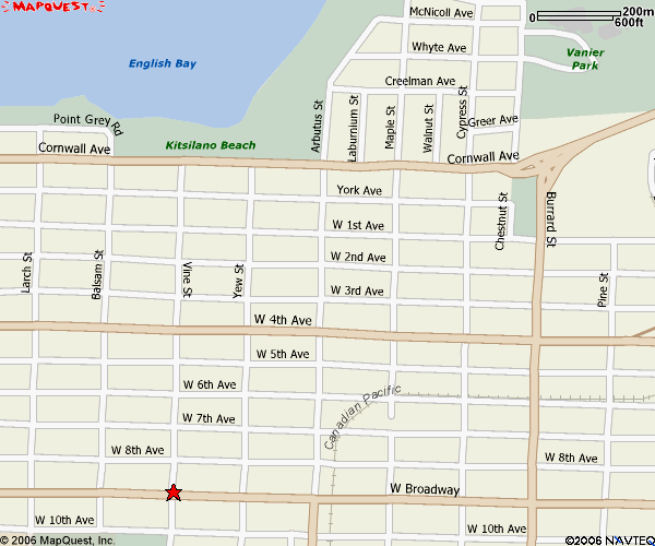 Vancouver/Kitsilano, BC Details