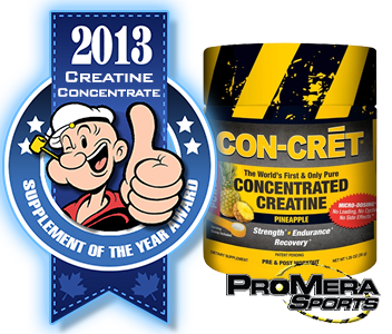 2012 TOP CREATINE CONCENTRATE: ProMera Sports CON-CRET