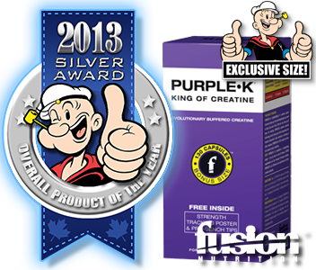 2012 TOP CREATINE CONCENTRATE: Fusion Bodybuilding: PURPLE-K