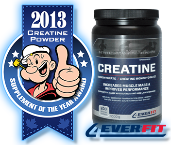 2012 TOP CREATINE POWDER: 4Ever Fit: Creatine Monohydrate