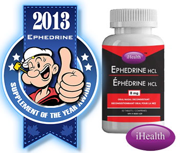 2012 TOP EPHEDRINE: iHealth, Ephedrine HCL