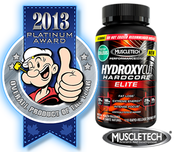 2012 TOP FAT BURNER: Muscletech: Hydroxycut Hardcore Elite