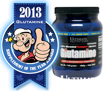 2012 TOP GLUTAMINE: Ultimate Nutrition: Glutamine