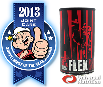 2012 TOP JOINT CARE: Universal Nutrition: Animal Flex