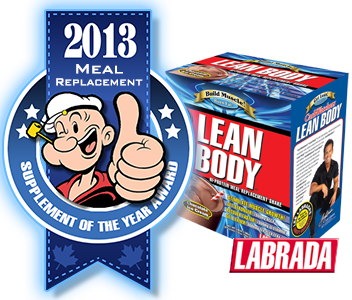 2012 TOP  MEAL REPLACEMENT: Labrada Nutrition: Lean Body