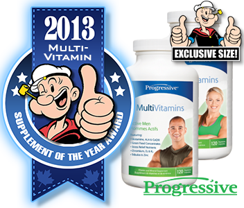 2012 TOP MULTI-VITAMIN: Progressive, Active Men/Women