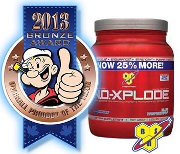 2012 TOP PRE-WORKOUT SUSTAINED ENERGY: BSN: N.O.-XPLODE 2.0