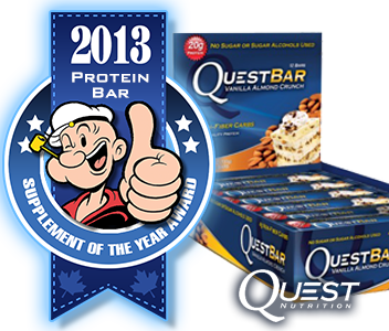 2012 TOP PROTEIN BAR: Quest Protein Bar
