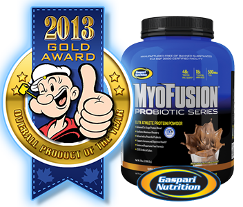 Gaspari MyoFusion Probiotic - 2012 Gold Supplement of the Year
