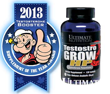 2012 TOP TESTOSTERONE BOOSTER: Ultimate: TestostroGROW HP2