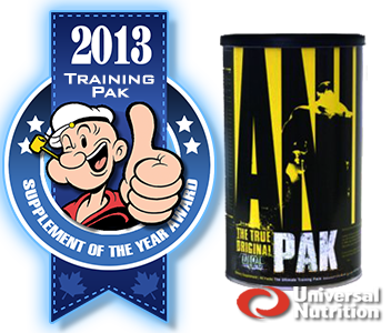 2012 TOP TRAINING PACK: Universal Nutrition, Animal PAK