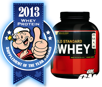 2012 TOP PROTEIN BLEND: Optimum, Gold Standard 100% Whey