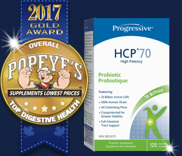 Gold: Top Probiotic/Digestive Aid Award