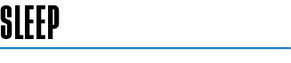 sleep