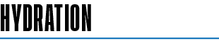 Hydration