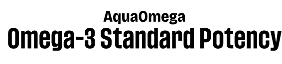 AquaOmega Omega 3 Standard Potency