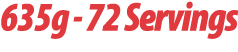 635g 72 Servings