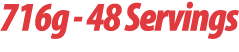 716g 48 Servings