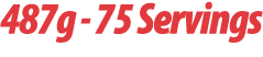 487g 75 Servings