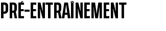 Pr entra nement