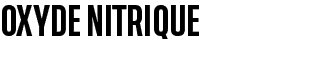 Oxyde Nitrique