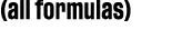 (all formulas)