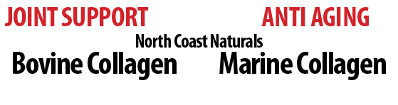 ANTI AGING,JOINT SUPPORT,North Coast Naturals Bovine Collagen Marine Collage