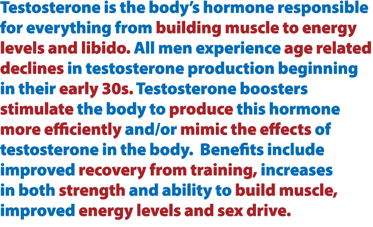Testosterone is the body’s hormone responsible for everything from building muscle to energy levels and libido. All m...