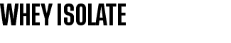 Whey Isolate