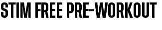Stim Free Pre Workout