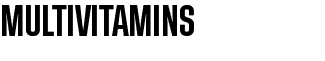 Multivitamins