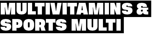 Multivitamins & sports Multi