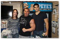 Jay Cutler: Popeye's Nanaino BC. November 18, 2012