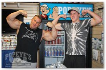 Jay Cutler: Popeye's Nanaino BC. November 18, 2012