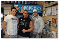 Jay Cutler: Popeye's Nanaino BC. November 18, 2012