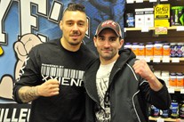 Dan Hardy: Popeye's Montreal QC. March 16, 2013