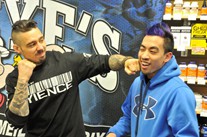 Dan Hardy: Popeye's Montreal QC. March 16, 2013