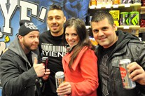 Dan Hardy: Popeye's Montreal QC. March 16, 2013