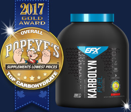 Gold: Top Carbohydrate Post-Workout Award