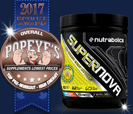 Bronze: Top Pre-Workout High Energy Award