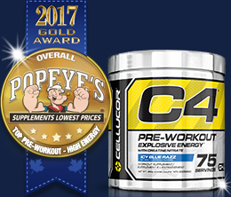 Gold: Top Pre-Workout High Energy Award