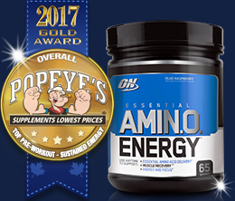 Gold: Top Pre-Workout Sustain Energy Award