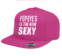 popeyes-flatbrim-cap-sexy-pink